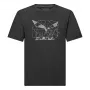 Salewa heren Eagle Geometric T-shirt Black Out - maat L