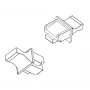 EFB RJ45-blindstop, zwart, 100-pack