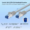 LogiLink Cat.6A CCA S/FTP LSZH-patchkabel, grijs, 5 m, EconLine
