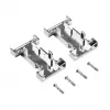 EFB ELEKTRONIK EB0909MV2 gemetalliseerde lege interface-behuizing, 1-poorts keystone, zilver