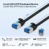 LogiLink SlimLine Cat.6A S/FTP LSZH patchkabel, 7,5 m, zwart