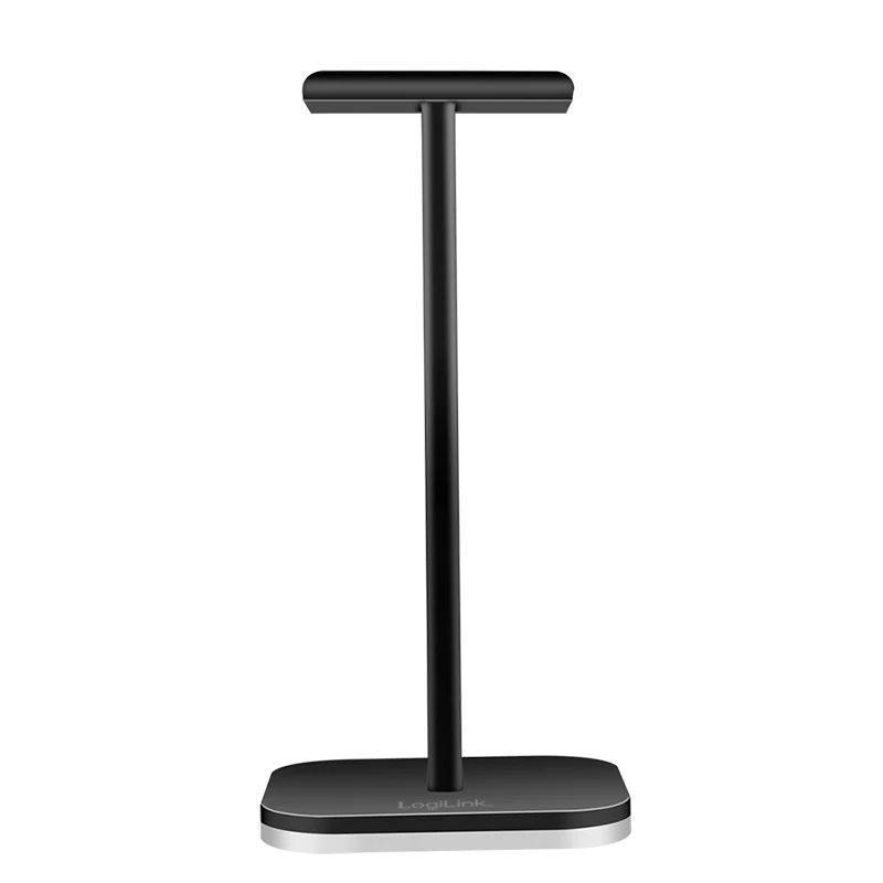 LogiLink koptelefoonstandaard met RGB-licht, zwart