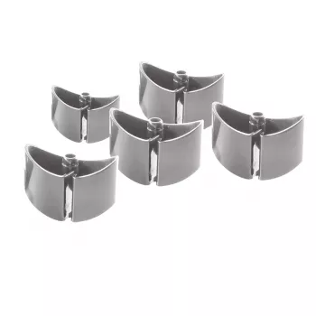 LogiLink flexibele kabelgoot-verbindingsstukken, 5 stuks, zwart