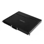 LogiLink 8-poorts KVM-console met 17-inch LCD, VGA, ultra-short-depth, 1U-rackmount