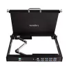 LogiLink 8-poorts KVM-console met 17-inch LCD, VGA, ultra-short-depth, 1U-rackmount