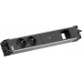 Bachmann STEP ALU 2x Schuko 1x USB-C 100W 1x Custom Module stroomverdeleenheid