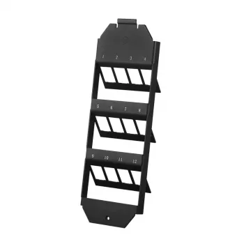 LOGILINK Keystone vloerbox-inzet voor 3 x 4 Keystone-modules, zwart