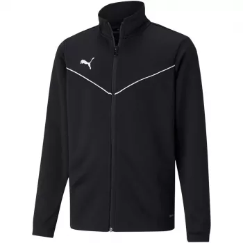 PUMA teamRISE trainingsjack Poly Jacket Jr sweatshirt zwart 657393 03 164cm