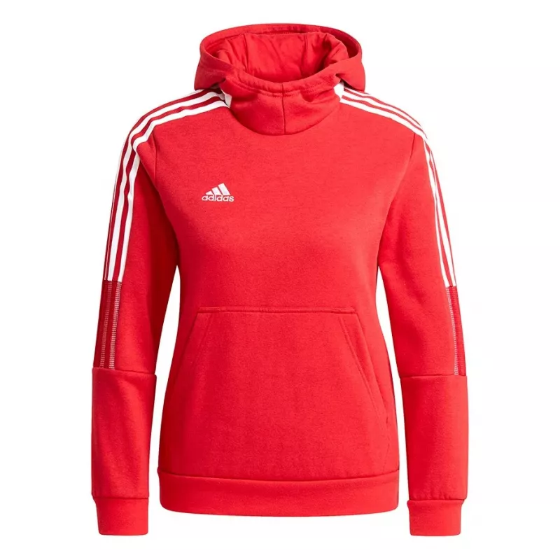adidas Tiro 21 sweat-hoodie Team Power Red junior maat 116