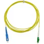 BlueOptics simplex glasvezel-patchkabel LC/APC naar SC/UPC Singlemode OS2 7m LSZH geel
