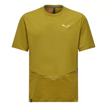Salewa Pedroc Dry Wind T-Shirt Olive Oil Heren 48