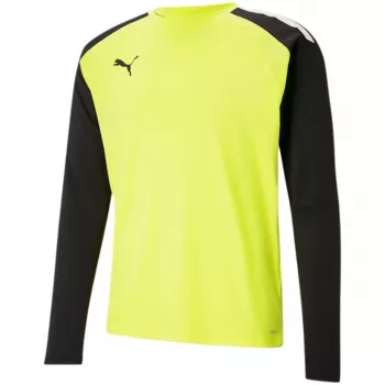 Puma teamPACER GK LS Heren Keepers-trainingsshirt Geel-Zwart 704933 Maat M