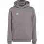 adidas Entrada 22 Hoody Kinderen Sweatshirt Grijs 116 cm