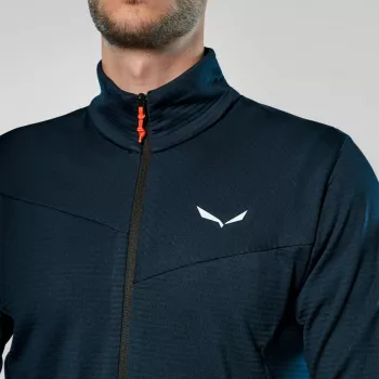 Salewa Puez Altavia Full-Zip Hoody Heren Navy Blazer M