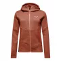 Salewa Puez Rocca PL Hoodie Dames Etruskischrood Maat S