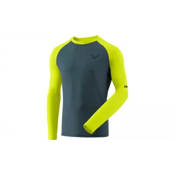 Salewa Dynafit Alpine Pro Langarm Loopshirt Heren Ultra Yellow Maat L