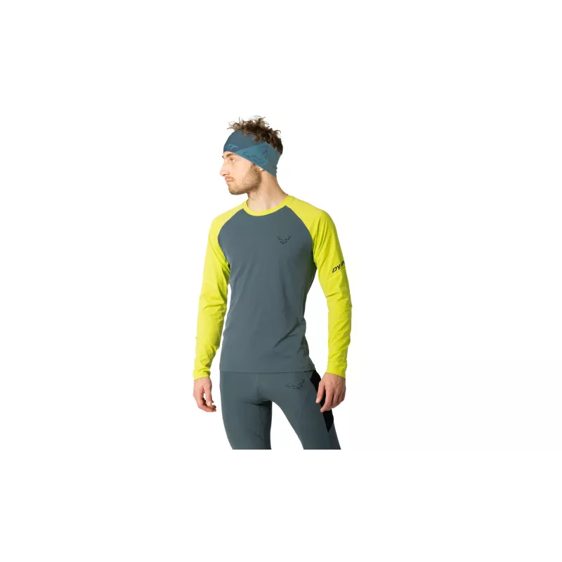 Salewa Dynafit Alpine Pro Langarm Loopshirt Heren Ultra Yellow Maat L