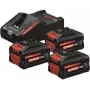 Bosch Starterset 3x EXBA 18V 8.0Ah accu met EXAL 18V-160 oplader (0615V0005R)