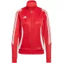 adidas Tiro 24 training dames sweatshirt rood IR7493 M