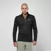 Salewa Puez Cammino Polarlite Half-Zip Fleecejas Heren - Black Out, Maat M