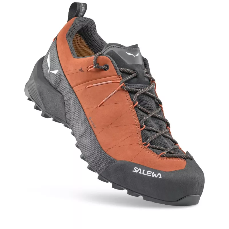 Salewa Wildfire Leather 2 GTX approachschoenen bruin-zwart