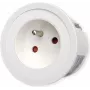 Bachmann PIX 1xUTE 2.0m AEH RAL9010 inbouwstopcontact Schuko met los uiteinde