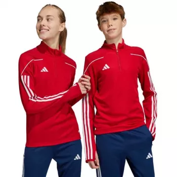 adidas Tiro 23 League trainingsshirt kinderen sweatshirt rood HS3489 maat 164