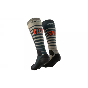 Dynafit FT Graphic Rock skitourensokken khaki L (43-46)