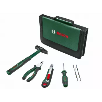 BOSCH Easy Starter 14-delige handgereedschapsset met koffer