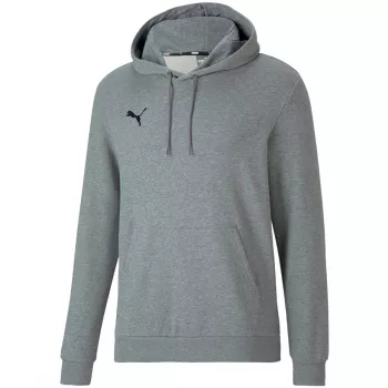 PUMA teamGOAL 23 Casuals hoodie middelgrijs melange heren maat M