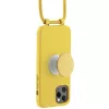 Just Elegance PopGrip hoes voor iPhone 11 Pro – gele konijnenpoot