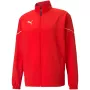 PUMA teamRISE Sideline heren full-zip jack, rood, maat S