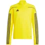 adidas Tiro 23 League trainingsjack junior geel zwart IC7880 140cm