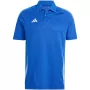 adidas Tiro 24 Competition poloshirt heren Blue Burst/wit maat S (IR7566)