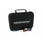 Kabelmeister batterij-opbergbox met geïntegreerde tester voor AA, AAA, C, D, 9V en knoopcellen - zwart
