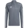adidas Tiro 23 League trainingsjack heren Team Grey Four/zwart maat M