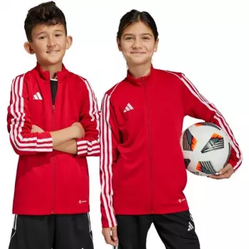 adidas Tiro 23 League trainingssweatshirt voor kinderen rood HS3527 116cm