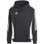 adidas Tiro 24 hoodie zwart IJ7673