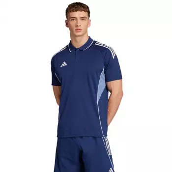 adidas Tiro 25 Competition polo heren Navy Blue korte mouw shirt maat S