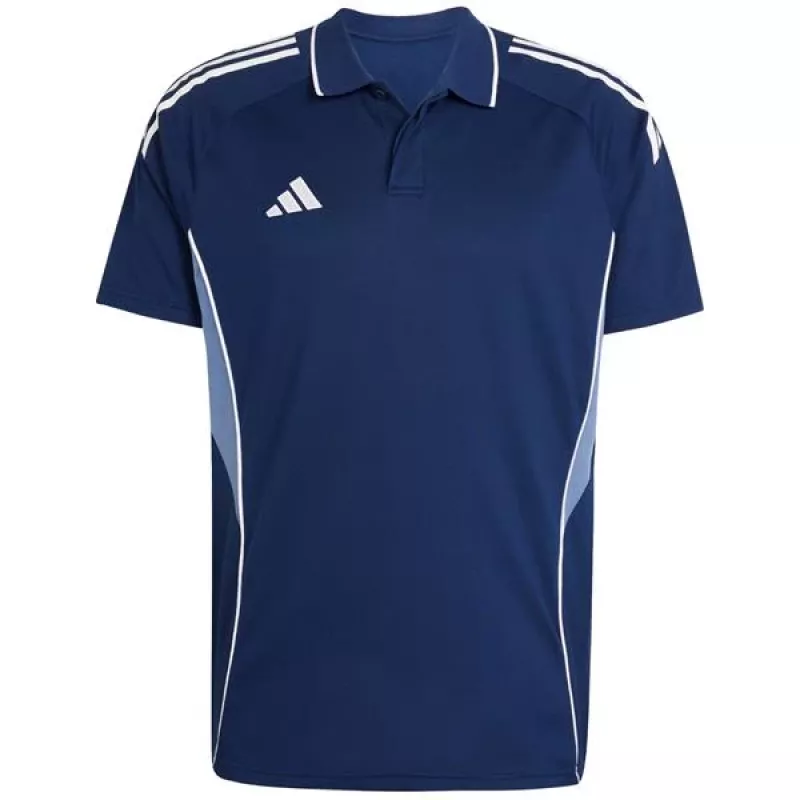 adidas Tiro 25 Competition polo heren Navy Blue korte mouw shirt maat S