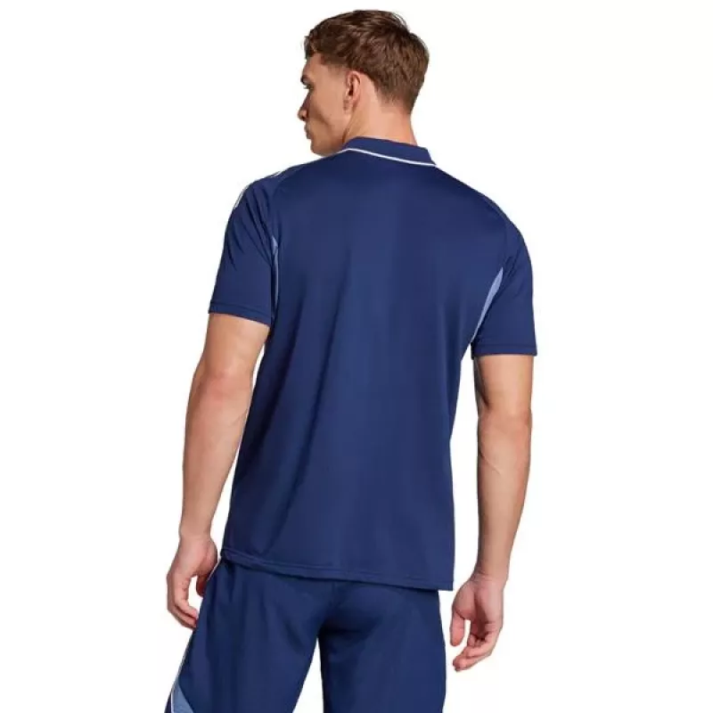 adidas Tiro 25 Competition polo heren Navy Blue korte mouw shirt maat S