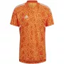 ADIDAS heren Condivo 22 keepersshirt korte mouw Solar Orange HB1621