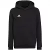 adidas Entrada 22 hoody sweatshirt voor kinderen zwart