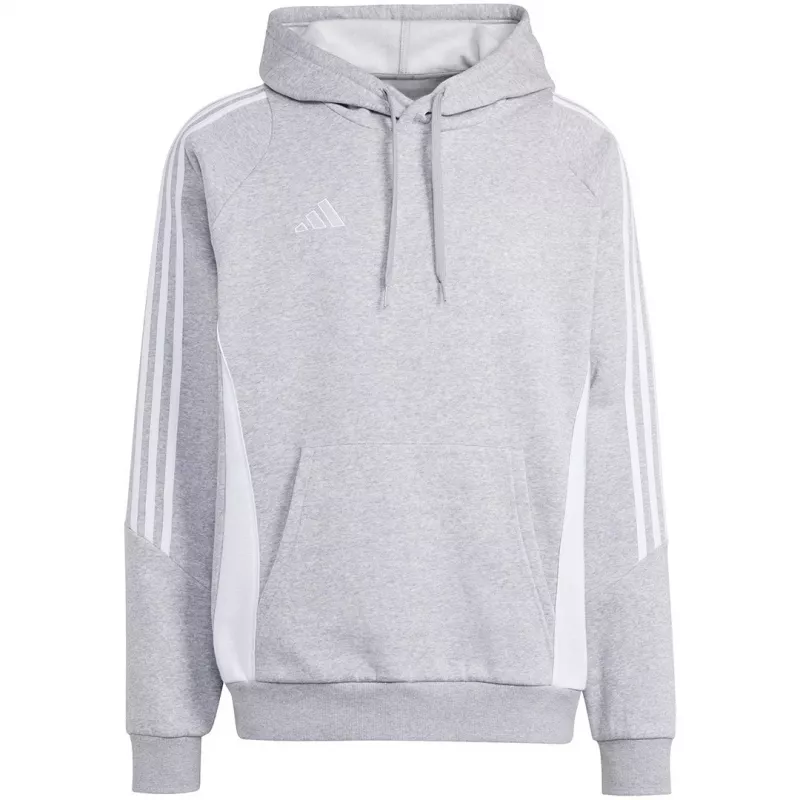 adidas Tiro 24 hoodie middelgrijs gemêleerd