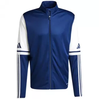 adidas Squadra 25 trainingsshirt voor heren, lang mouw, navy/wit, maat M