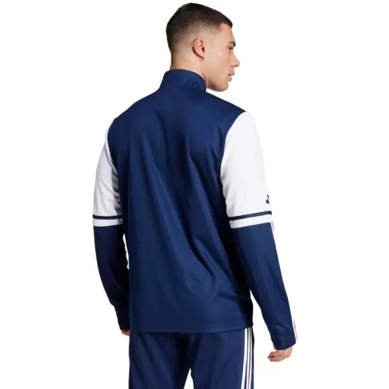 adidas Squadra 25 trainingsshirt voor heren, lang mouw, navy/wit, maat M