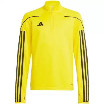 adidas Tiro 23 League trainingsjack jeugd Team Yellow/Black IC7880 128cm