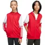 adidas Squadra 25 hoody kinderen unisex rood/wit JD4801 maat 128cm