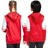 adidas Squadra 25 hoody kinderen unisex rood/wit JD4801 maat 128cm