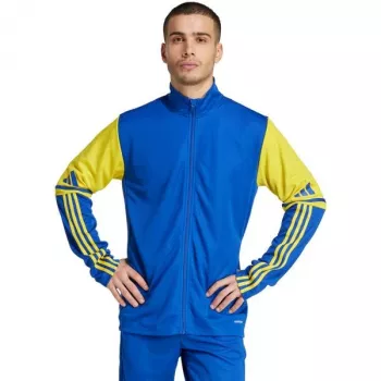 adidas Squadra 25 trainingsshirt voor heren voetbal, gerecycled polyester AEROREADY Team Royal Blue/geel L